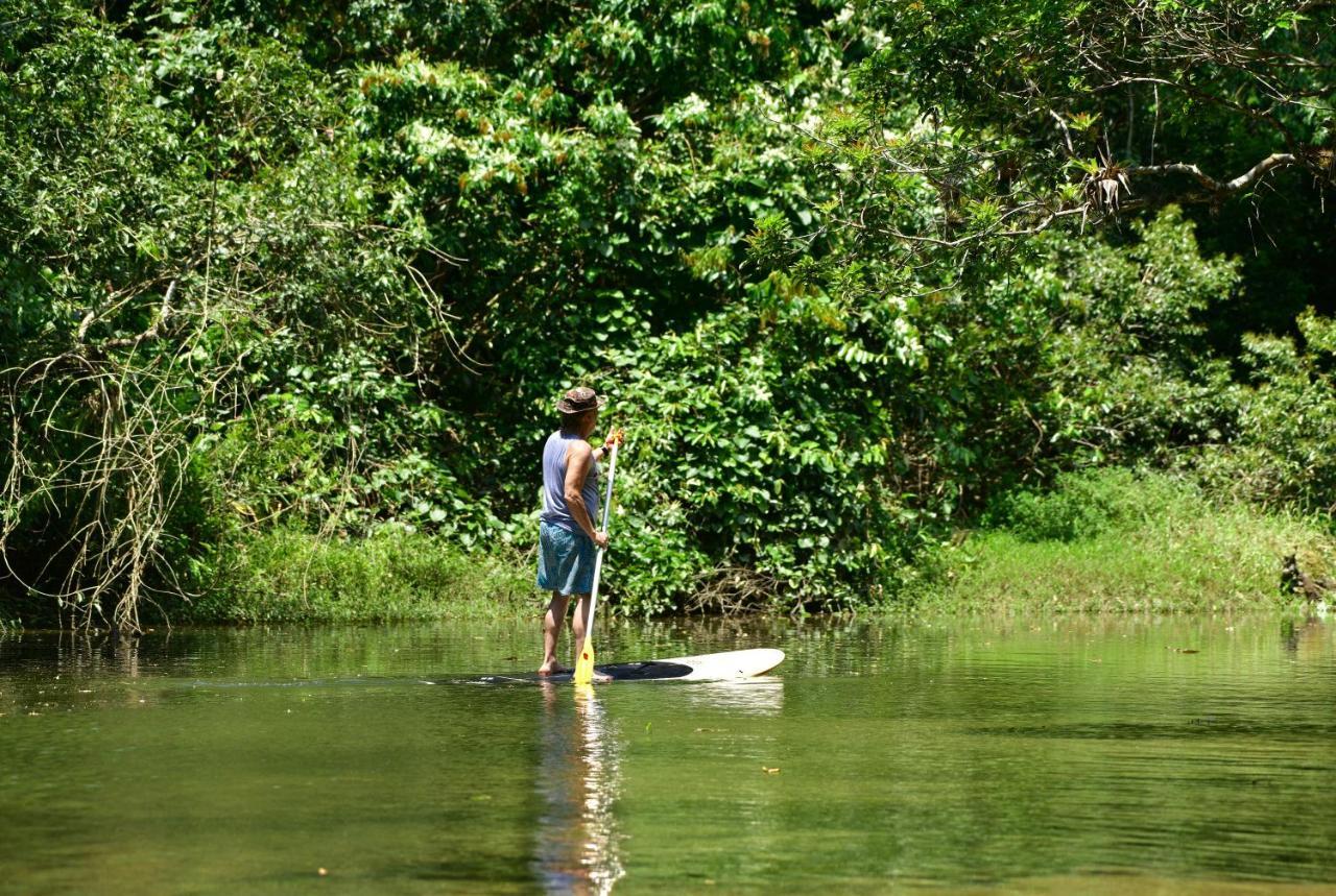Casa A Beira Do Rio Jaguareguava Na Mata Atlantica Em Bertioga Sp别墅 外观 照片