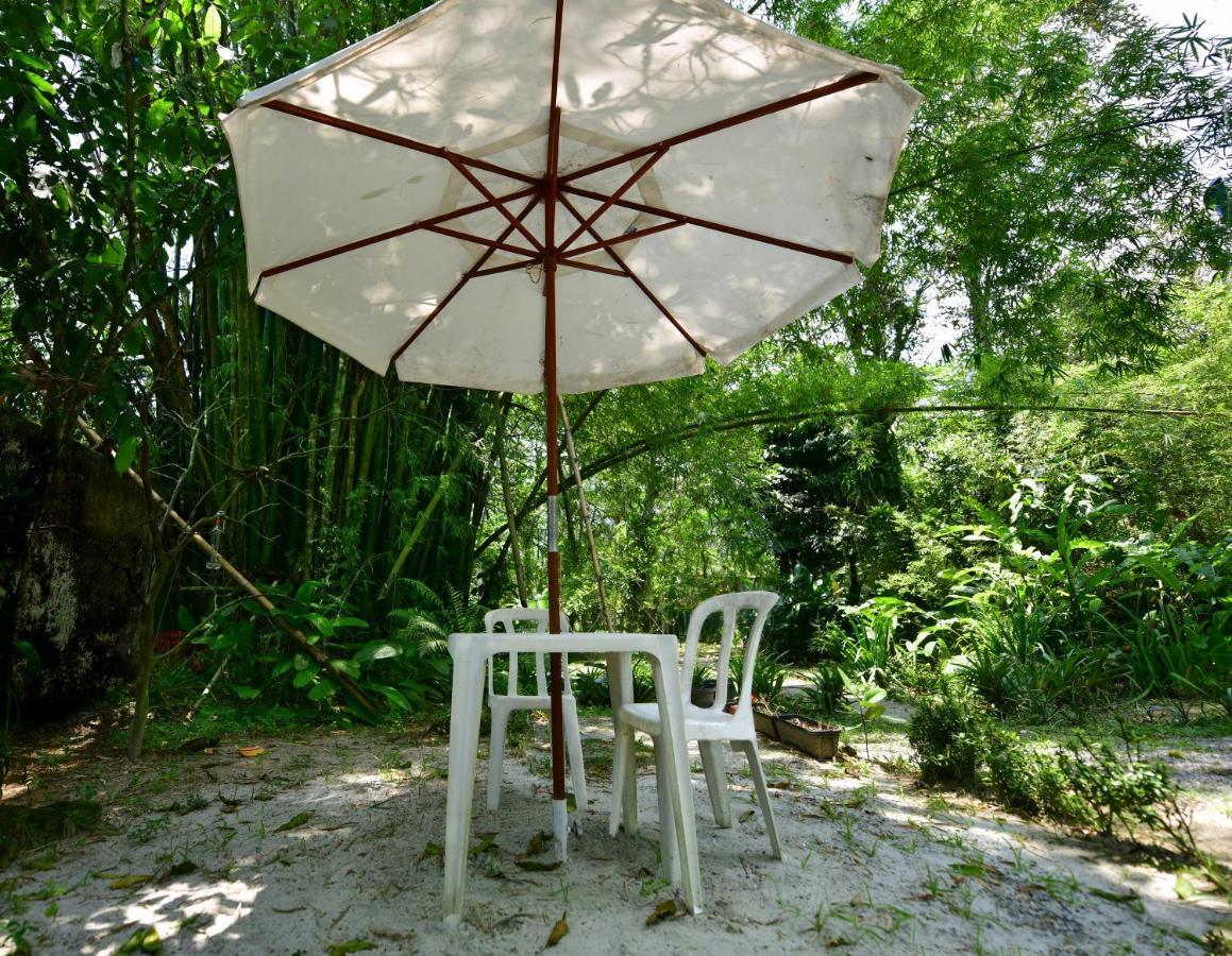 Casa A Beira Do Rio Jaguareguava Na Mata Atlantica Em Bertioga Sp别墅 外观 照片