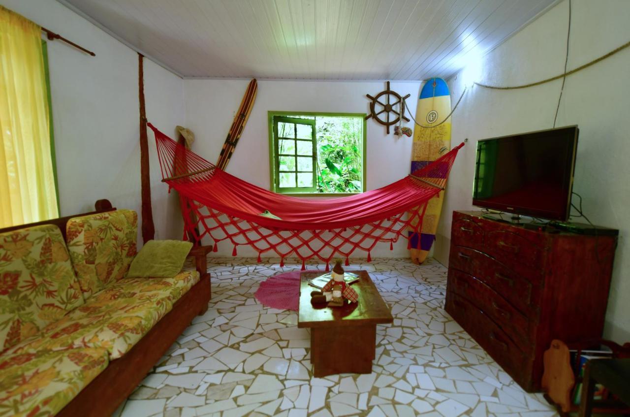 Casa A Beira Do Rio Jaguareguava Na Mata Atlantica Em Bertioga Sp别墅 外观 照片