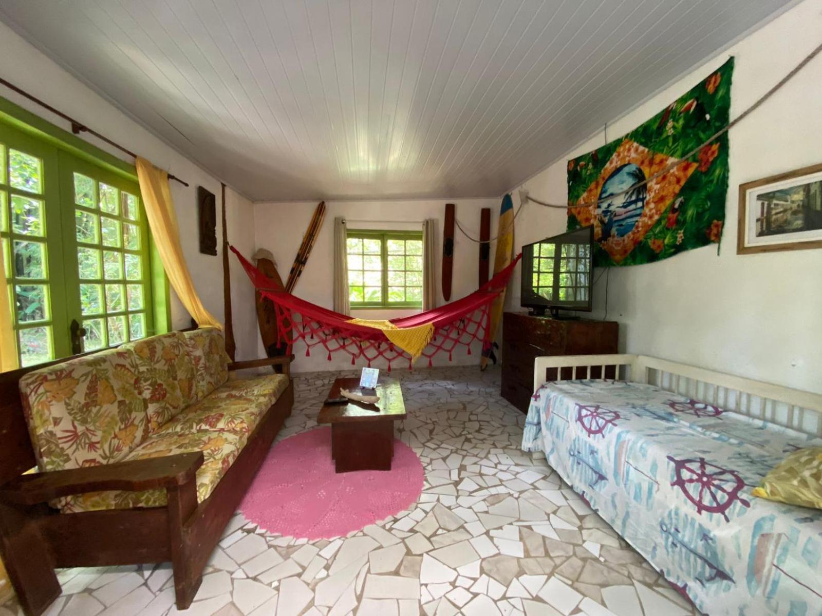 Casa A Beira Do Rio Jaguareguava Na Mata Atlantica Em Bertioga Sp别墅 外观 照片