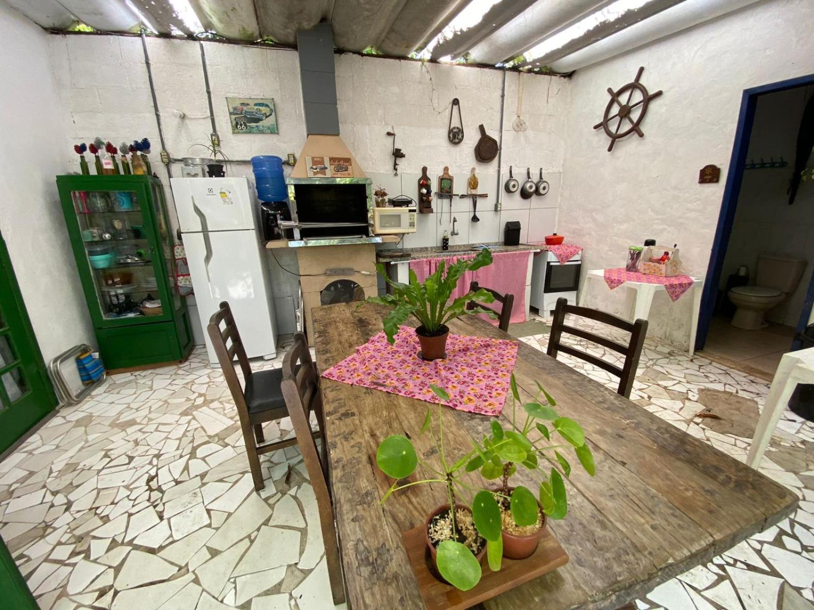 Casa A Beira Do Rio Jaguareguava Na Mata Atlantica Em Bertioga Sp别墅 外观 照片