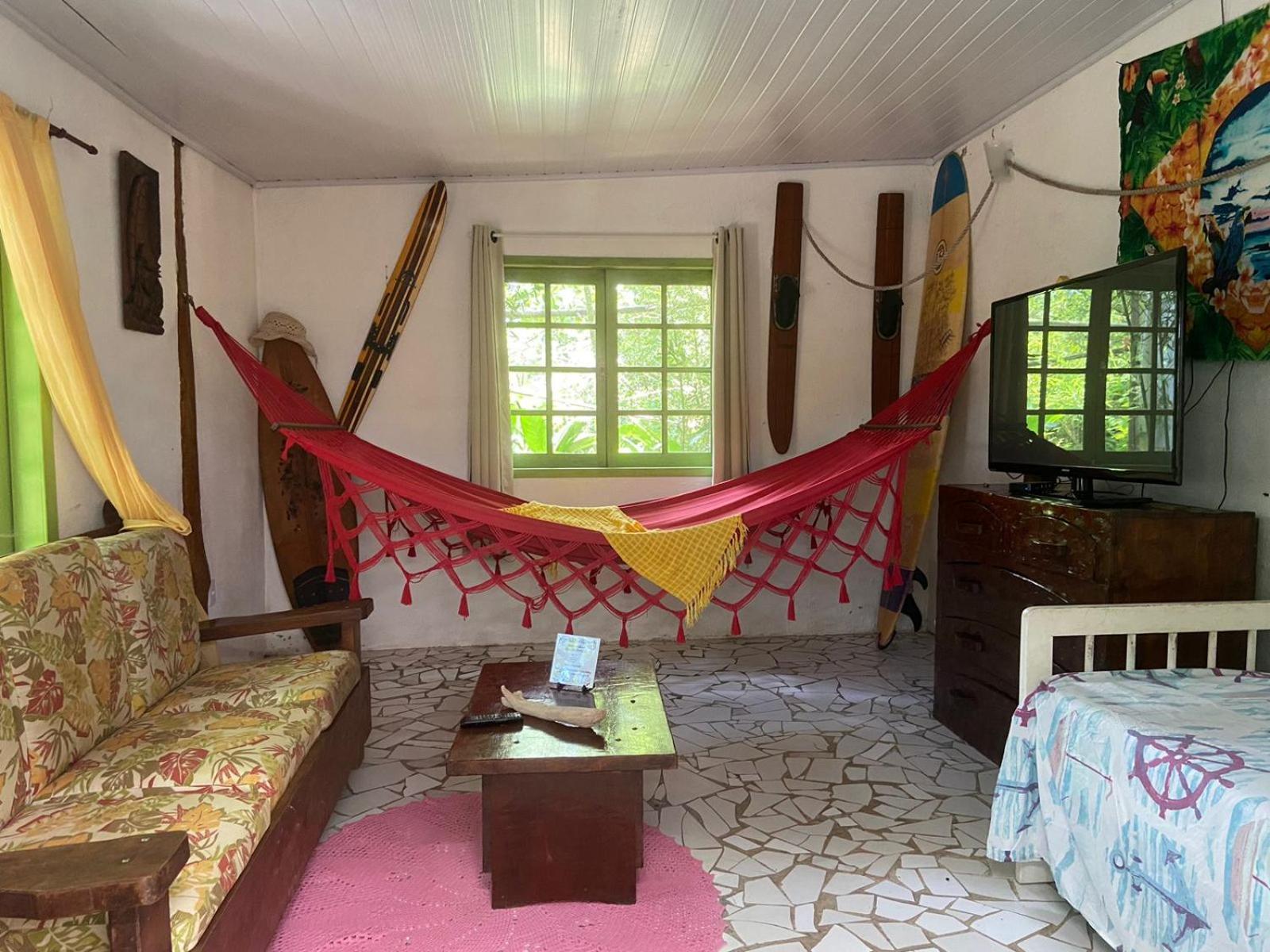 Casa A Beira Do Rio Jaguareguava Na Mata Atlantica Em Bertioga Sp别墅 外观 照片